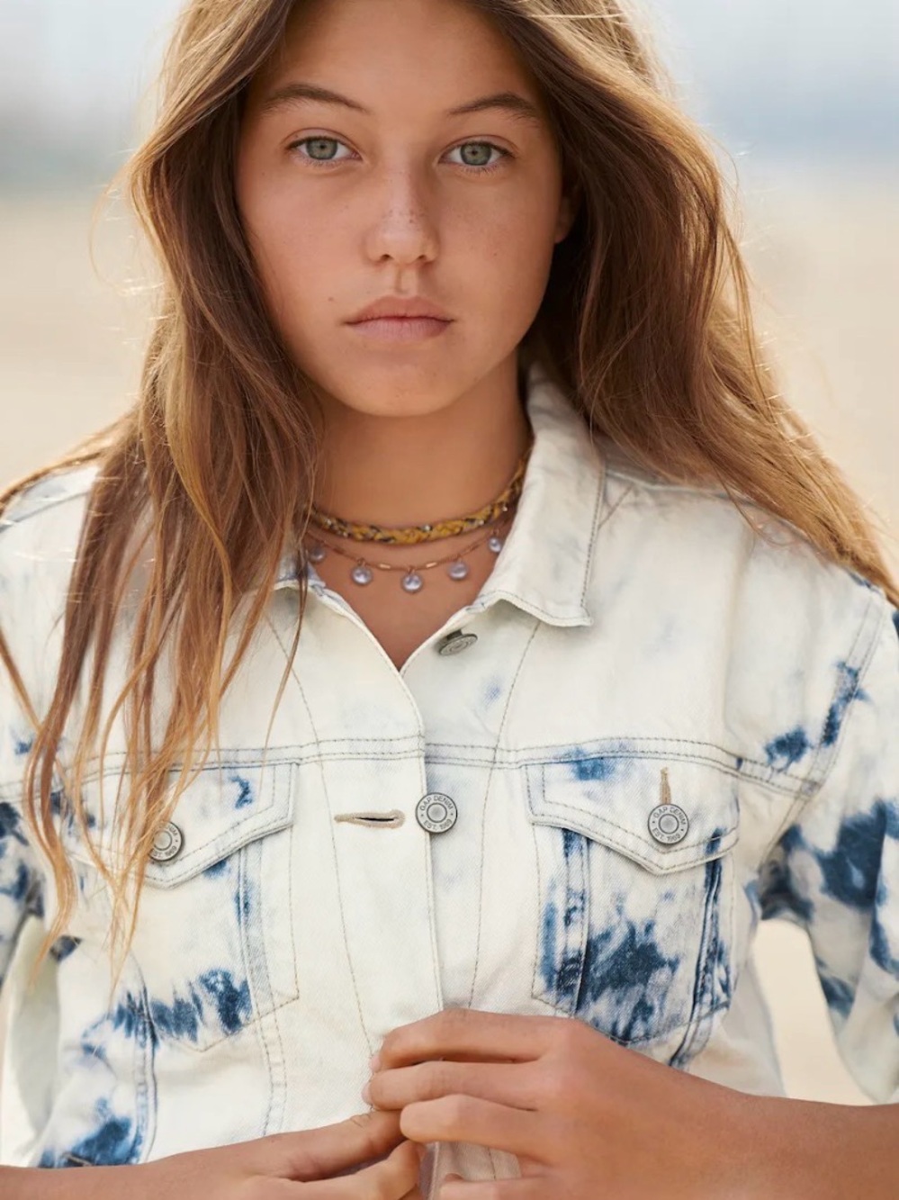 Gap Teen Eco-Friendly Tie-Dye Denim Jacket. MAKE ME AN OFFER!